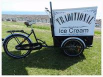 Traditional Ice Cream Cart and tricycle