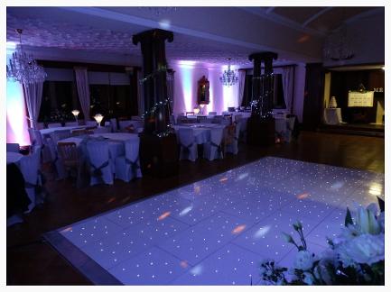 LED Dance floor hire Durham